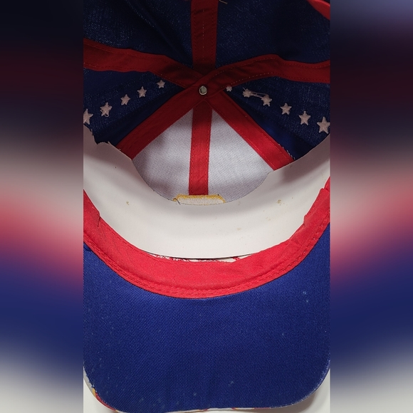 Vintage Early 2000s Napa Racing Cap #15 Michael Waltrip  USA Theme NWOT - Picture 7 of 9